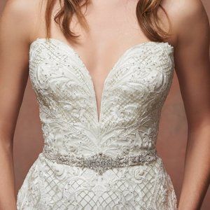 New Blossom Embellished Bridal Belt